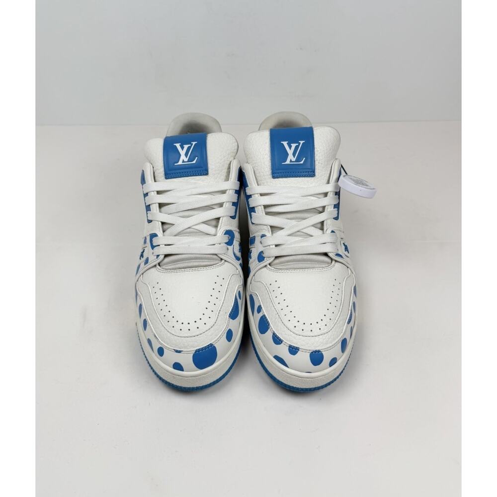 Size 6.5LV/7.5US - Louis Vuitton x Yayoi Kusama Trainer💙 RETAIL $1.4K! - Picture 3 of 10
